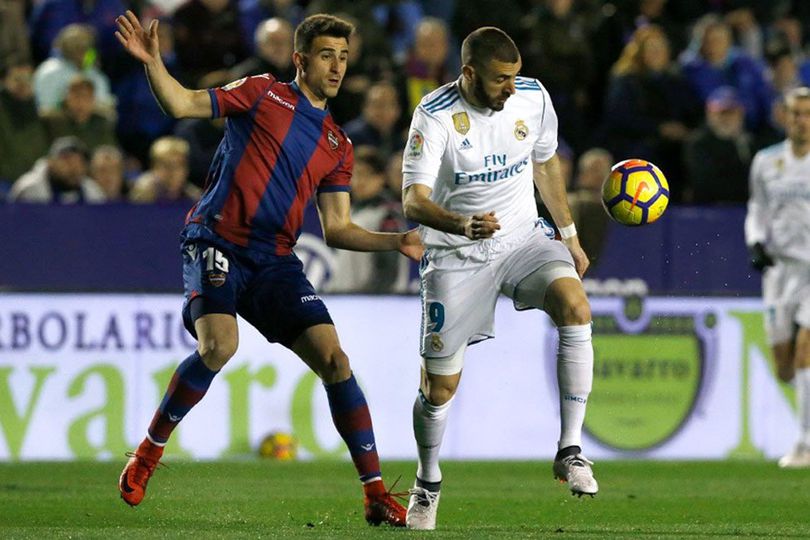 Hasil Pertandingan Levante vs Real Madrid: Skor 2-2