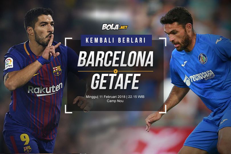 Prediksi Barcelona vs Getafe 11 Februari 2018