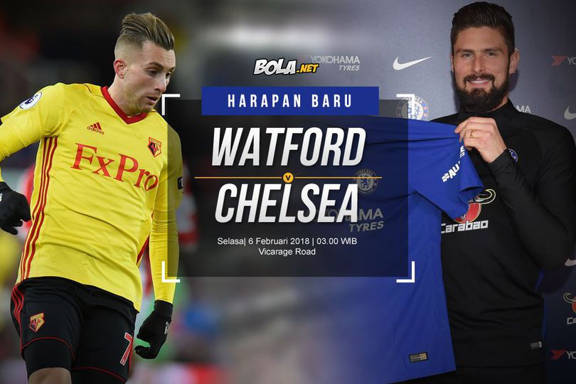 Prediksi Watford vs Chelsea 6 Februari 2018