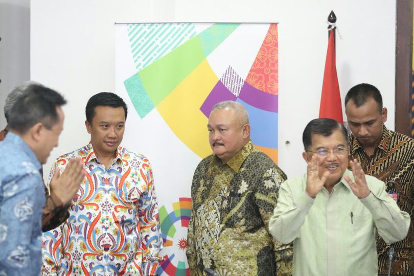 Evaluasi Venue, Wapres Optimis Asian Games Siap Digelar