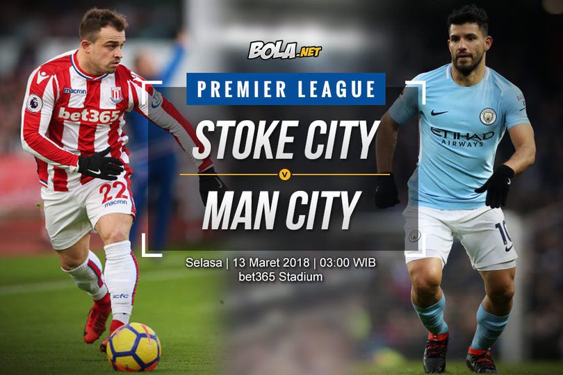 Data dan Fakta Premier League: Stoke City vs Manchester City