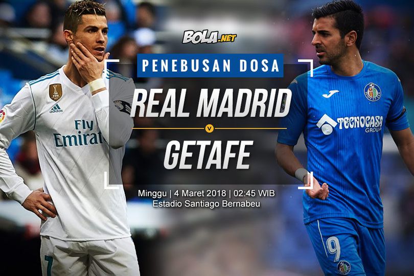 Data dan Fakta La Liga: Real Madrid vs Getafe