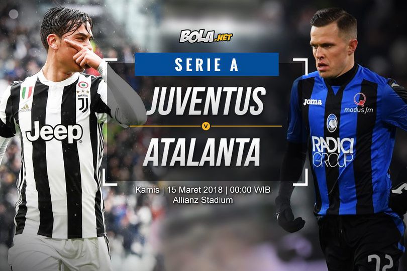 Data dan Fakta Serie A: Juventus vs Atalanta