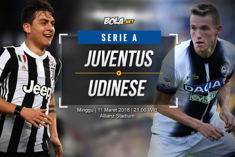 Prediksi Juventus vs Udinese 11 Maret 2018