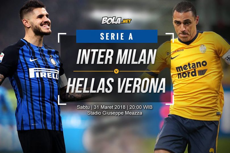 Prediksi Inter Milan vs Hellas Verona 31 Maret 2018 Prediksi Inter Milan vs Hellas Verona 31 Maret 2018