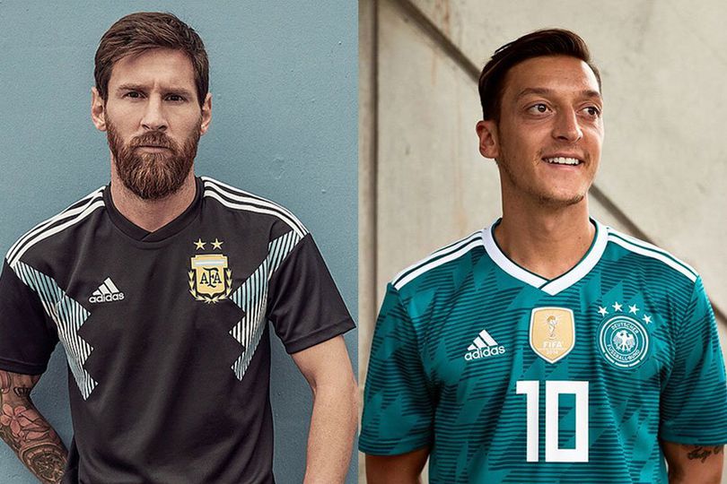 Jerman dan Argentina Kenalkan Jersey untuk Piala Dunia 2018