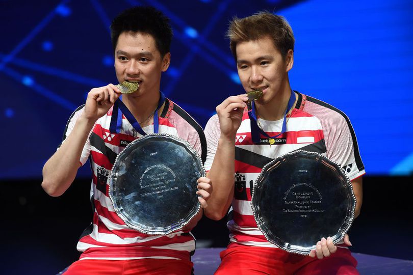 Kevin/Marcus Sukses Juarai Ganda Putra All England 2018