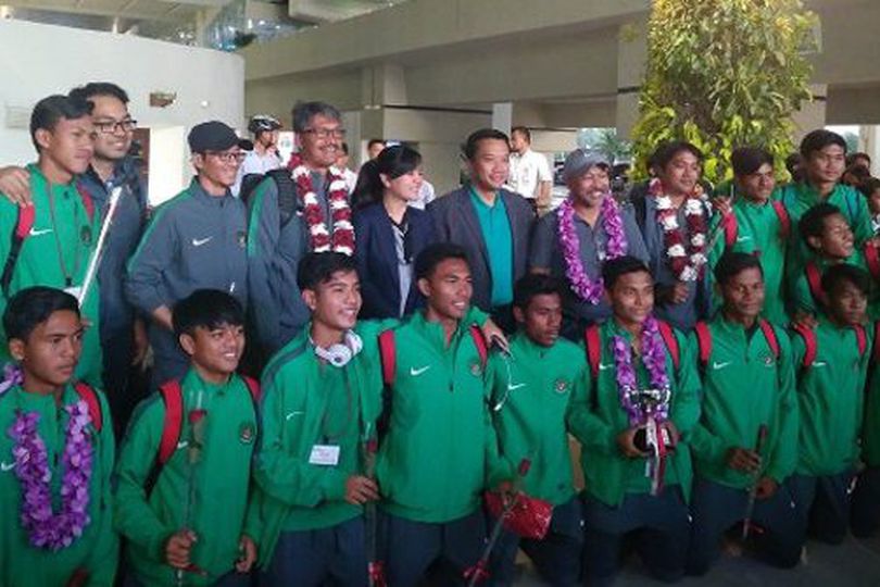 Menpora Sambut Timnas U-16 Setelah Menjuarai Turnamen Jenesys Jepang!