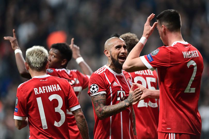 Hasil Pertandingan Besiktas vs Bayern Munchen: Skor 1-3