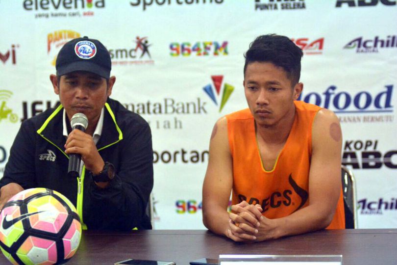 Arema Pertimbangkan Rotasi Pemain Kala Jamu Persipura