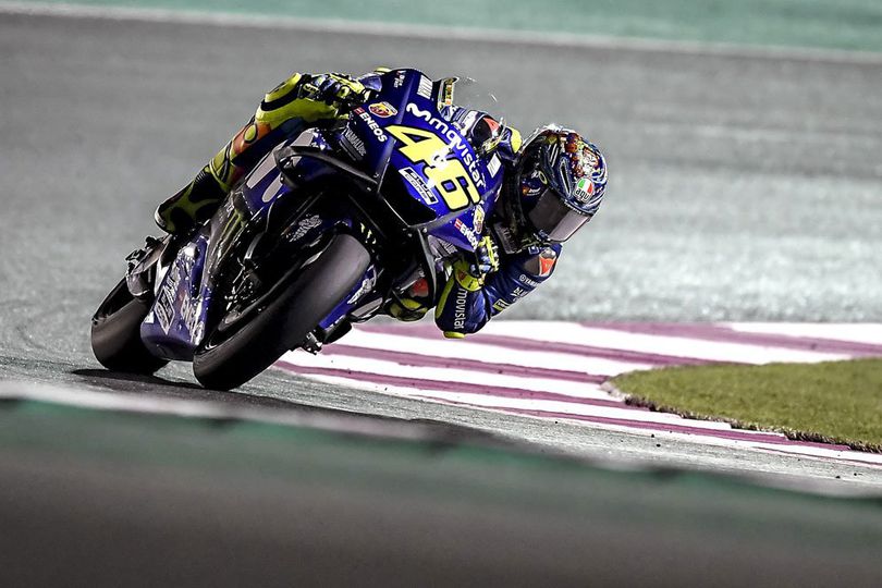 Lebih Nyaman di Qatar, Rossi Akui Tak Cukup Cepat