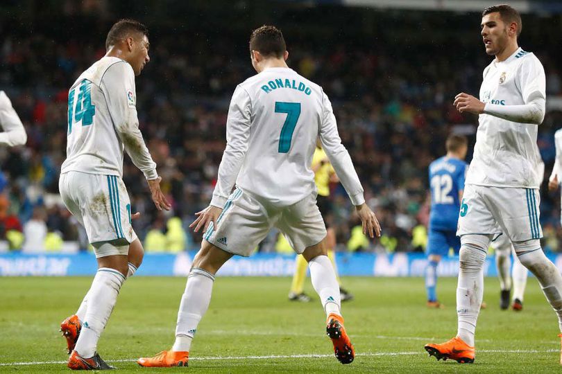 Hasil Pertandingan Real Madrid vs Getafe: 3-1