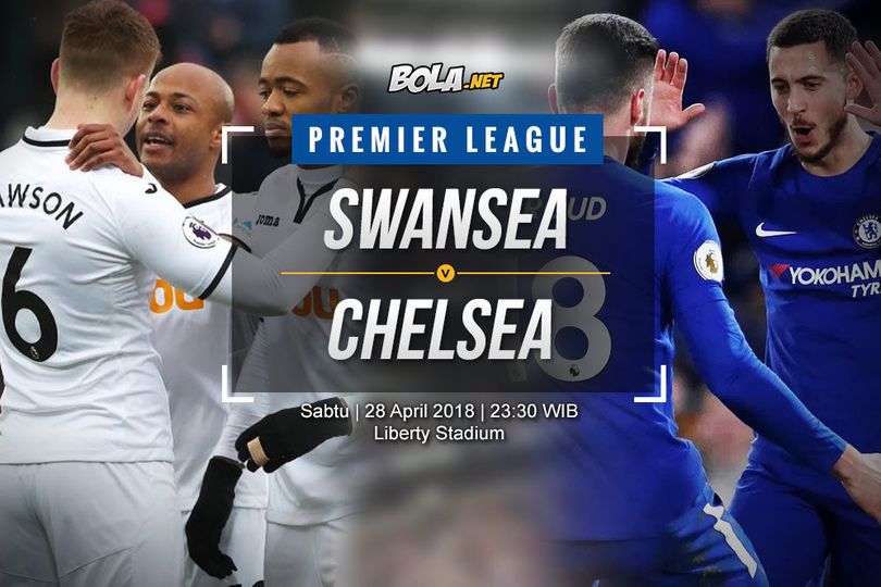 Data dan Fakta Premier League: Swansea City vs Chelsea