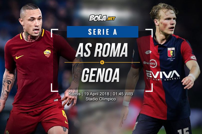 Prediksi AS Roma vs Genoa 19 April 2018