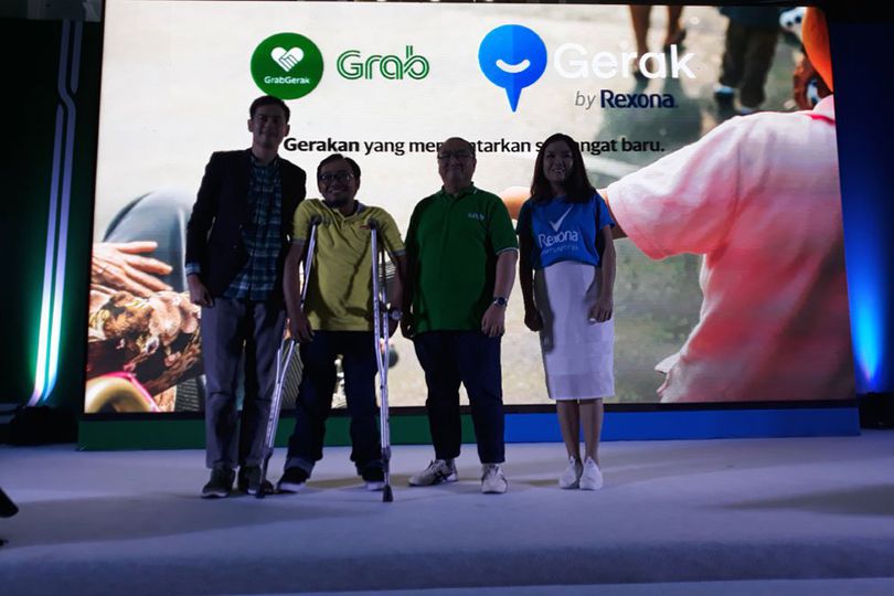 Grab Bersama Rexona Luncurkan Aplikasi Ramah Penyandang Disabilitas