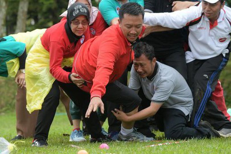 Family Games Menyehatkan dan Seru Ala Pegawai Kemenpora