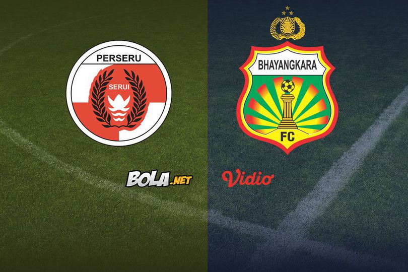 Saksikan Live Streaming Liga 1 di Vidio: Perseru Serui vs Bhayangkara FC