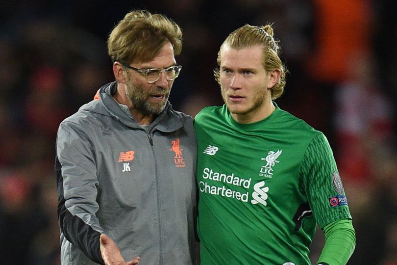 Error Lagi, Karius Dibela Klopp