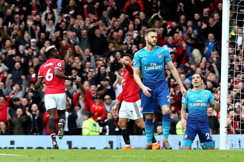 Hasil Pertandingan Manchester United vs Arsenal: Skor 2-1