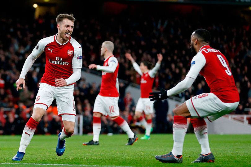 Bisa Saja Hat-trick, Ramsey Puas Cetak Dua Gol