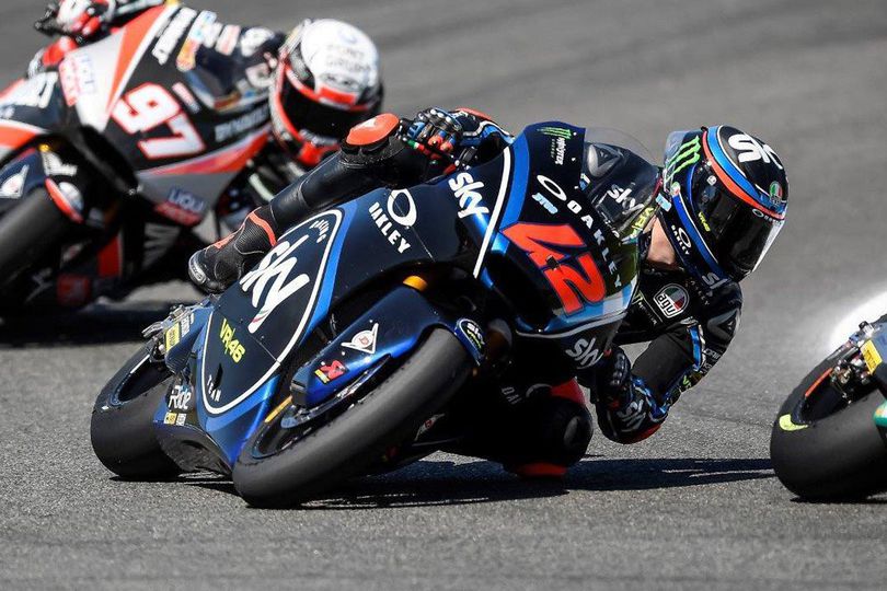 Kembali Dominan, Bagnaia Asapi Marquez di Moto2 Prancis