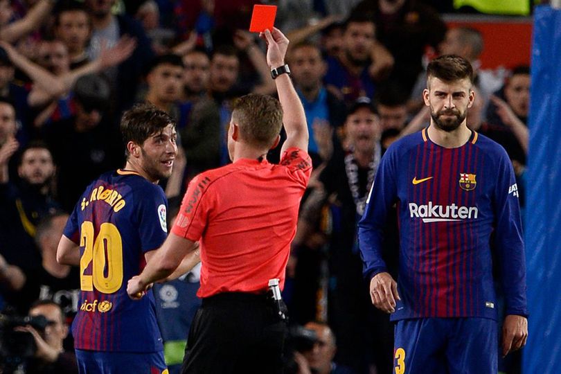 Video: Kartu Merah Sergi Roberto, Marcelo Diving?