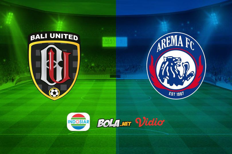 Saksikan Live Streaming Liga 1 di Indosiar: Bali United vs Arema FC