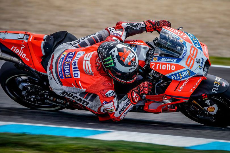 Gagal Finis, Jorge Lorenzo Tetap Dipuji Petinggi Ducati