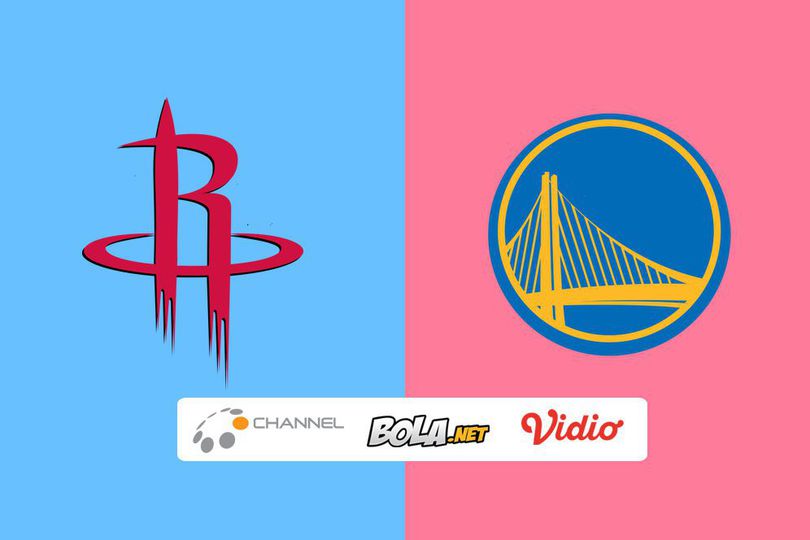 Saksikan Live Streaming Final Wilayah Barat NBA 2018: Rockets vs Warriors - Game 4