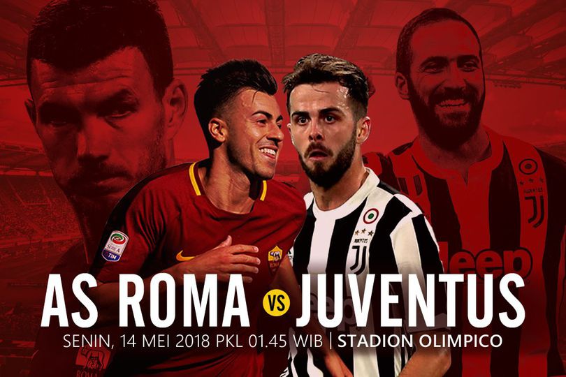 Prediksi AS Roma vs Juventus 14 Mei 2018