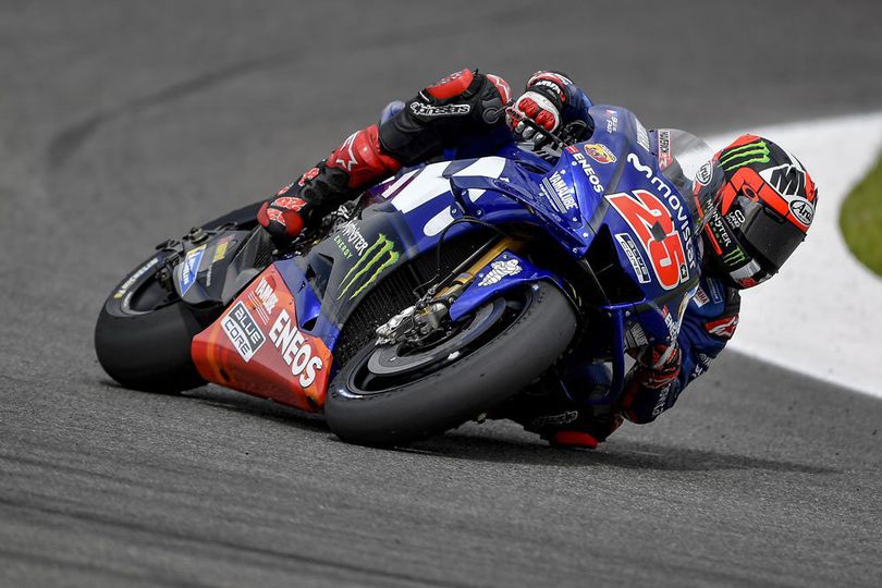 Maverick Vinales Tercepat di Latihan Ketiga MotoGP Prancis