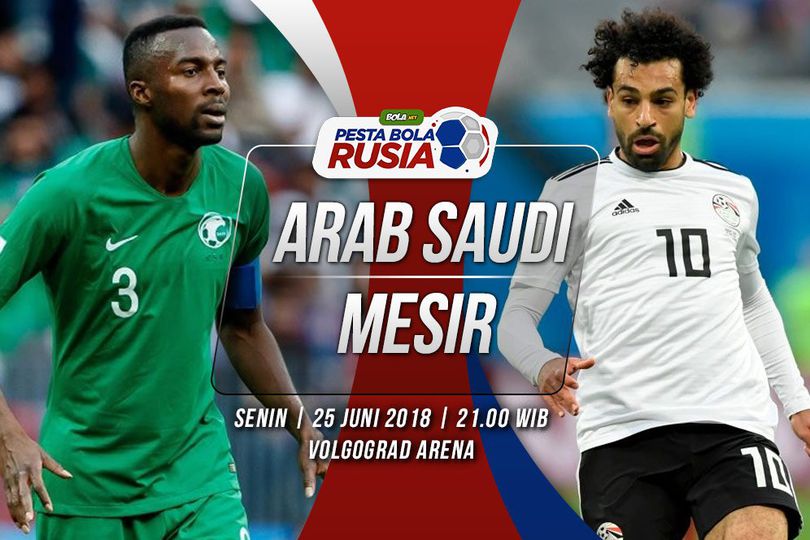 Prediksi Arab Saudi vs Mesir 25 Juni 2018