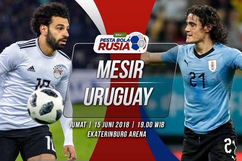 Prediksi Mesir vs Uruguay 15 Juni 2018