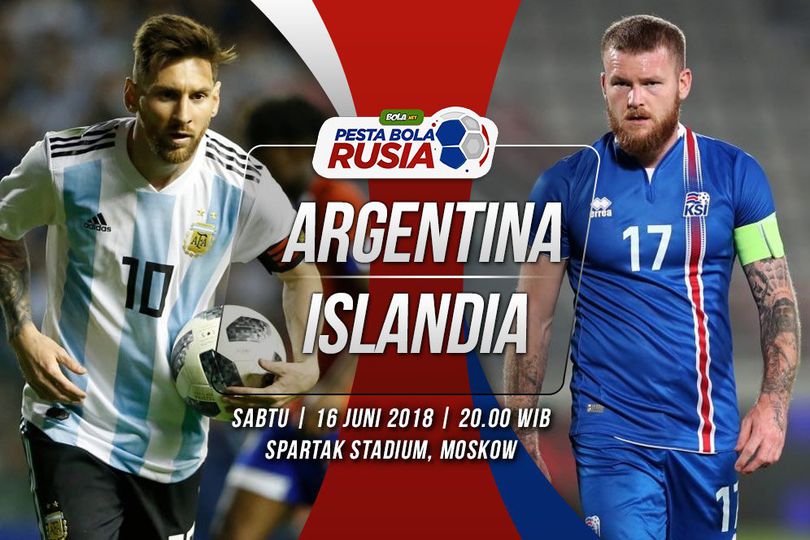 Prediksi Argentina vs Islandia 16 Juni 2018