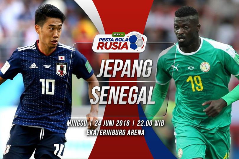 Prediksi Jepang vs Senegal 24 Juni 2018