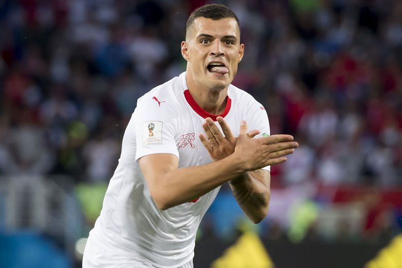 Usai Main Bersama Timnas Swiss, Xhaka Sindir Fans Arsenal?