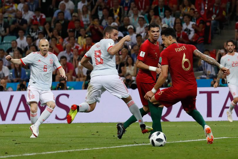 Hasil Pertandingan Portugal vs Spanyol: Skor 3-3