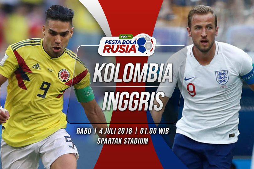 Kolombia vs Inggris, Tak Berlanjut Adu Penalti