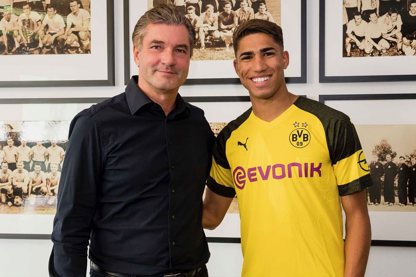 Real Madrid Resmi Lepas Achraf Hakimi ke Dortmund