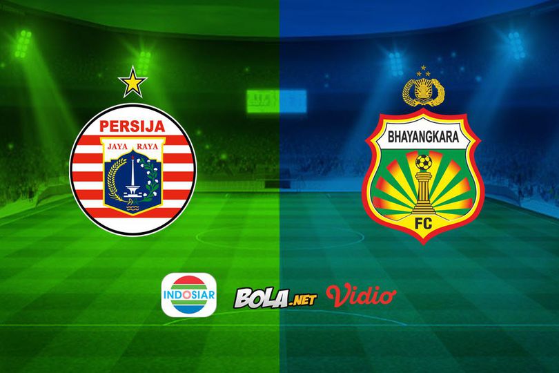 Live Streaming Liga 1 di Indosiar: Persija Jakarta vs Bhayangkara FC