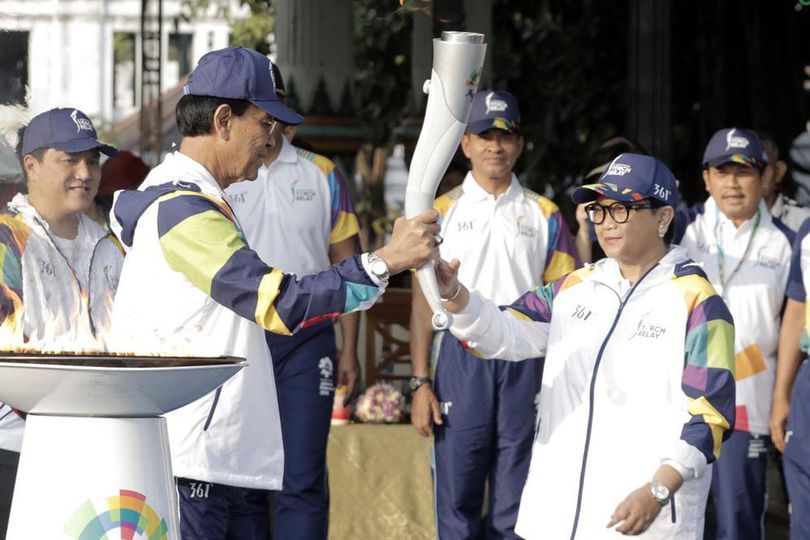 Menteri Luar Negeri Jadi Pembawa Pertama Obor Asian Games 2018