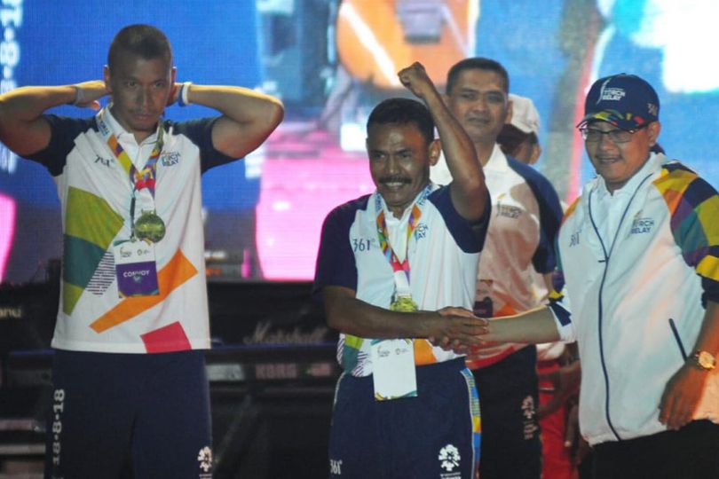 Nico Thomas, Jadi Pembawa Obor Asian Games dan Nostalgia Kota Malang