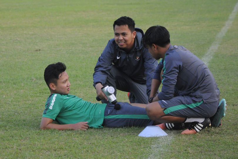 Gelandang Timnas U-19 Alami Bengkak pada Otot Betis