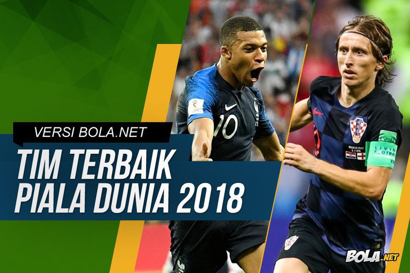 Tim Terbaik Piala Dunia 2018 Versi Bola.net