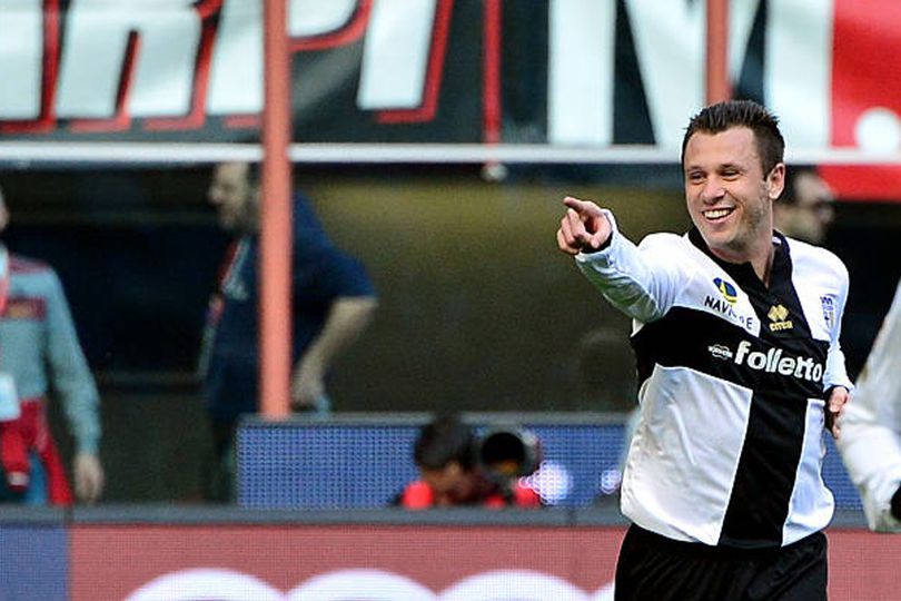 Cassano Ingin Hadapi Ronaldo, Bersama Parma