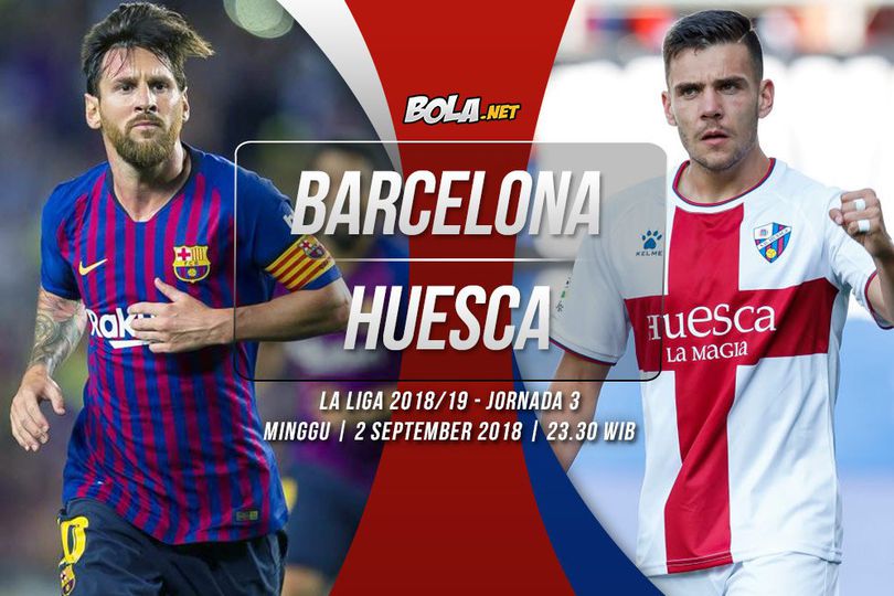 Data dan Fakta La Liga: Barcelona vs Huesca