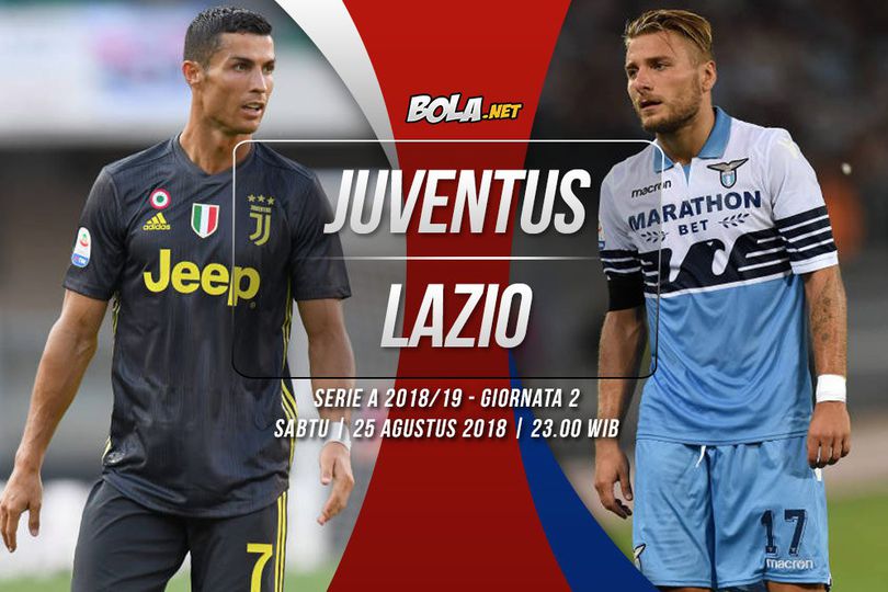 Prediksi Juventus vs Lazio 25 Agustus 2018