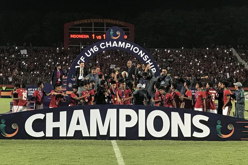 Indonesia Juara Piala AFF U-16, Presiden Jokowi Ucapkan Selamat