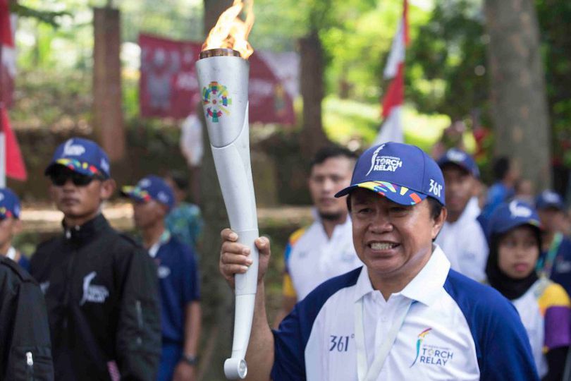 Ellyas Pical dan Kenangan Kirab Asian Games di Kota Hujan