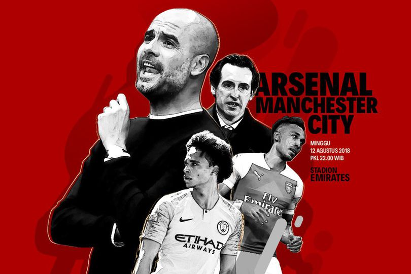 Prediksi Arsenal vs Manchester City 12 Agustus 2018